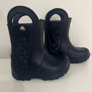 Croc toddler size 7 rain boots